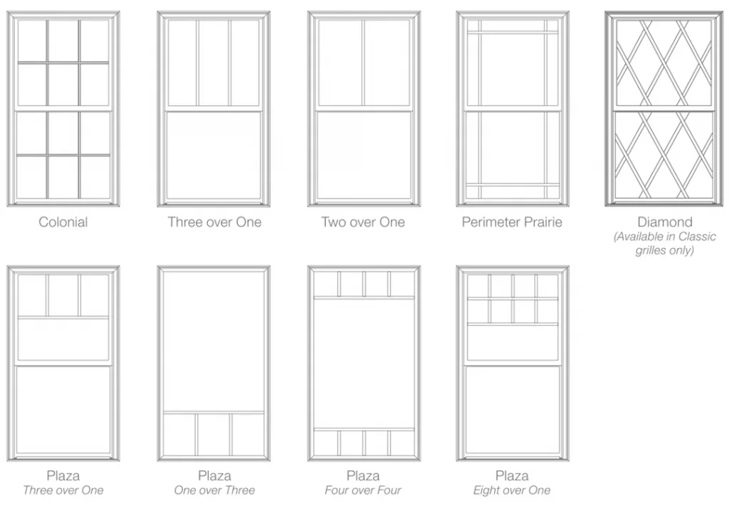 Grid Window Style Options - The Window Source of Nashville